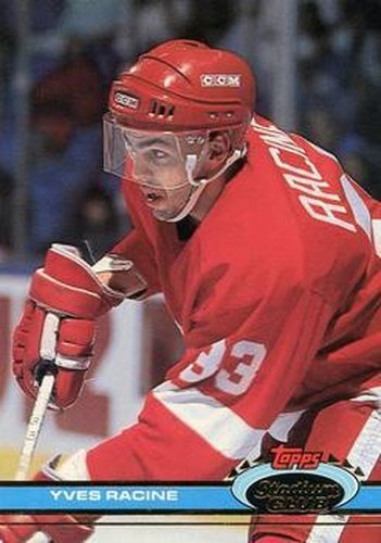 #198 Yves Racine - Detroit Red Wings - 1991-92 Stadium Club Hockey
