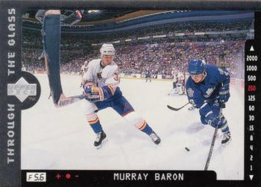 #198 Murray Baron - St. Louis Blues - 1996-97 Upper Deck Hockey