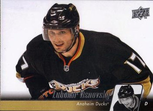 #198 Lubomir Visnovsky - Anaheim Ducks - 2010-11 Upper Deck Hockey