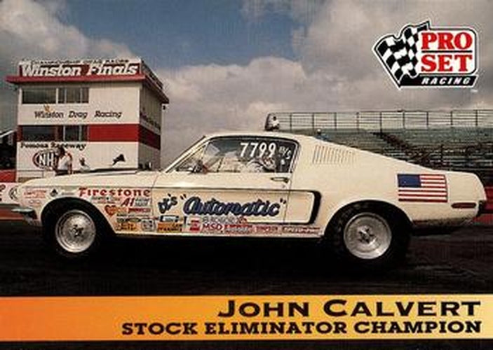 #198 John Calvert's Car - 1992 Pro Set NHRA Racing