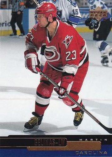 #198 Martin Gelinas - Carolina Hurricanes - 1999-00 Upper Deck Hockey