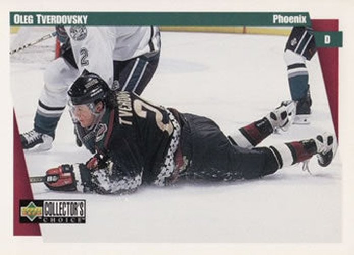 #198 Oleg Tverdovsky - Phoenix Coyotes - 1997-98 Collector's Choice Hockey