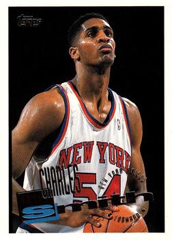 #198 Charles Smith - New York Knicks - 1995-96 Topps Basketball
