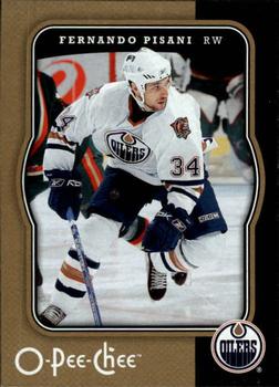 #198 Fernando Pisani - Edmonton Oilers - 2007-08 O-Pee-Chee Hockey