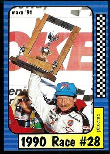 #198 1990 Race #28-Phoenix - Richard Childress Racing - 1991 Maxx Racing