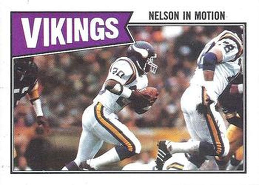 #198 Darrin Nelson - Minnesota Vikings - 1987 Topps Football