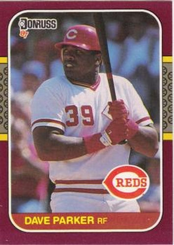 #198 Dave Parker - Cincinnati Reds - 1987 Donruss Opening Day Baseball