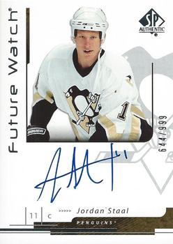 #198 Jordan Staal - Pittsburgh Penguins - 2006-07 SP Authentic Hockey