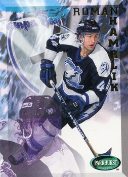 #198 Roman Hamrlik - Tampa Bay Lightning - 1995-96 Parkhurst International Hockey