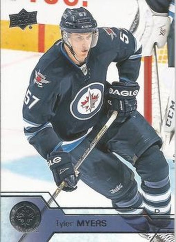 #198 Tyler Myers - Winnipeg Jets - 2016-17 Upper Deck Hockey