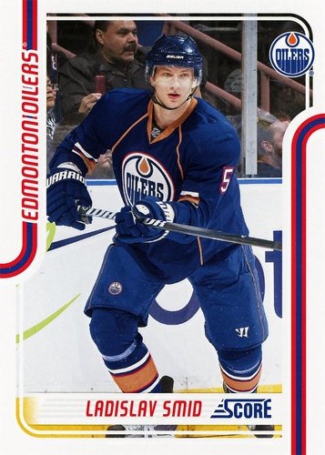 #198 Ladislav Smid - Edmonton Oilers - 2011-12 Score Hockey