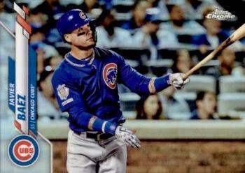 #198b Javier Baez - Chicago Cubs - 2020 Topps Chrome Baseball