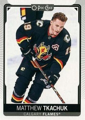 #198c Matthew Tkachuk - Special Jersey - Calgary Flames - 2021-22 O-Pee-Chee Hockey