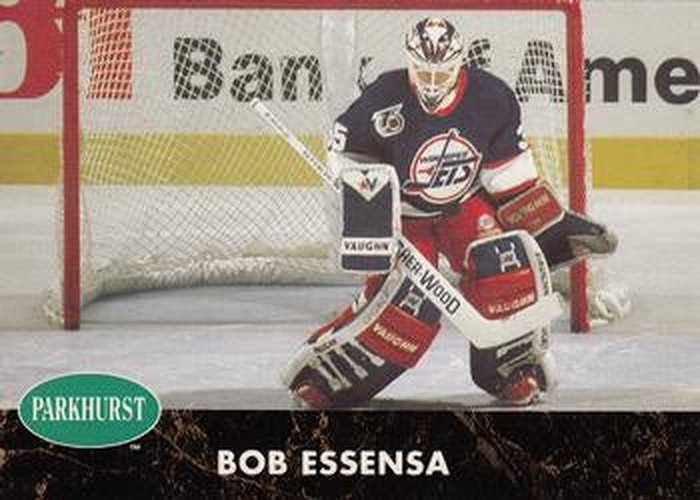 #199 Bob Essensa - Winnipeg Jets - 1991-92 Parkhurst Hockey