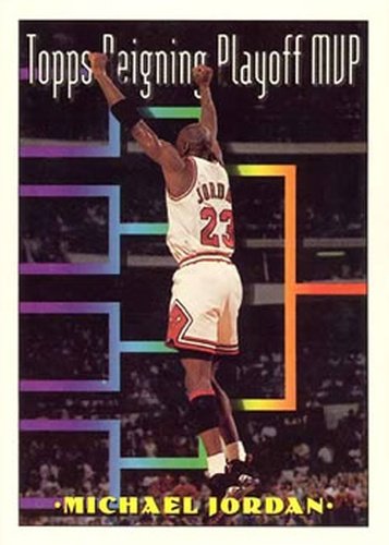 #199 Michael Jordan - Chicago Bulls - 1993-94 Topps Basketball