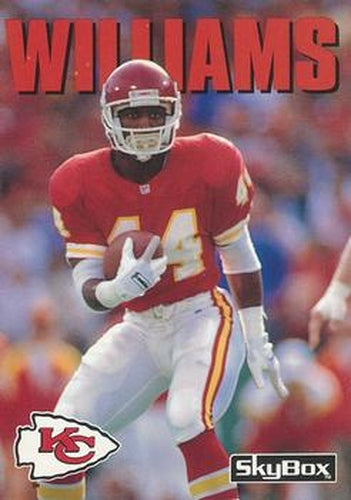 #199 Harvey Williams - Kansas City Chiefs - 1992 SkyBox Impact Football