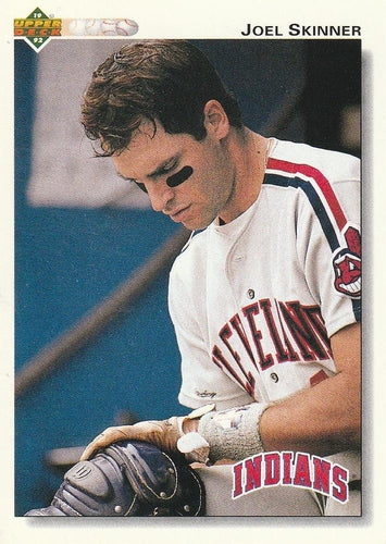 #199 Joel Skinner - Cleveland Indians - 1992 Upper Deck Baseball