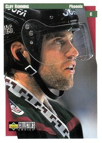 #199 Cliff Ronning - Phoenix Coyotes - 1997-98 Collector's Choice Hockey