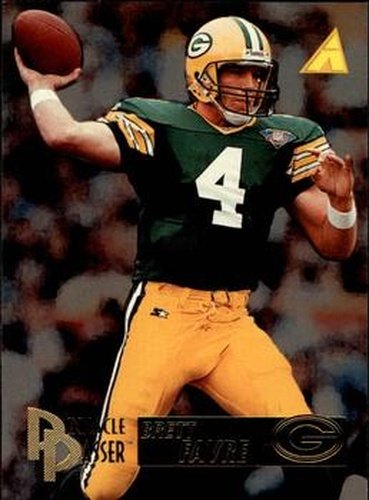 #199 Brett Favre - Green Bay Packers - 1995 Pinnacle Football