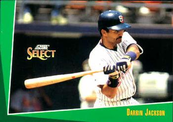 #199 Darrin Jackson - San Diego Padres - 1993 Select Baseball