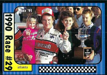 #199 1990 Race #29-Atlanta - Bud Moore Engineering - 1991 Maxx Racing