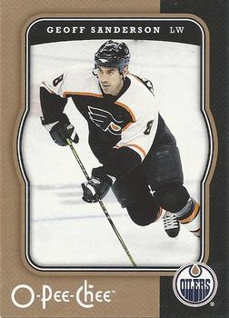 #199 Geoff Sanderson - Edmonton Oilers - 2007-08 O-Pee-Chee Hockey