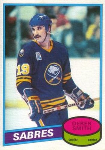 #199 Derek Smith - Buffalo Sabres - 1980-81 O-Pee-Chee Hockey