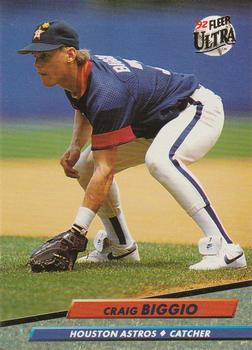 #199 Craig Biggio - Houston Astros - 1992 Ultra Baseball