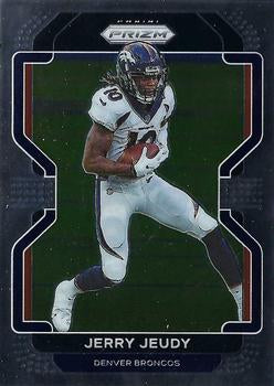 #199 Jerry Jeudy - Denver Broncos - 2021 Panini Prizm Football