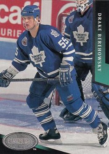 #199 Drake Berehowsky - Toronto Maple Leafs - 1993-94 Parkhurst Hockey