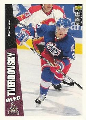 #199 Oleg Tverdovsky - Phoenix Coyotes - 1996-97 Collector's Choice Hockey