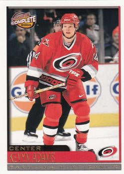 #199 Kevyn Adams - Carolina Hurricanes - 2003-04 Pacific Complete Hockey