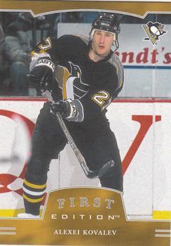 #199 Alexei Kovalev - Pittsburgh Penguins - 2002-03 Be a Player First Edition Hockey