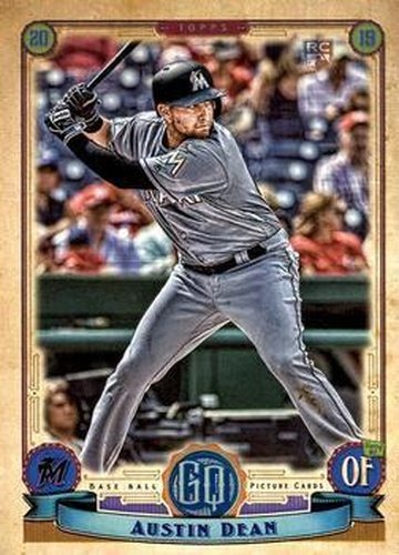 #199 Austin Dean - Miami Marlins - 2019 Topps Gypsy Queen Baseball