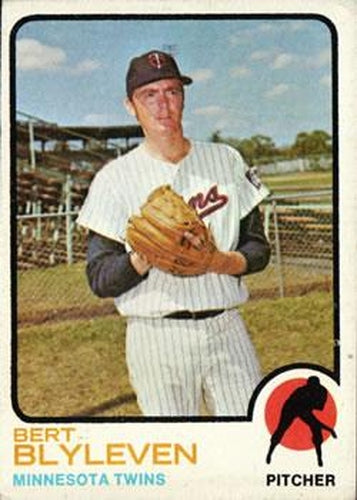 #199 Bert Blyleven - Minnesota Twins - 1973 Topps Baseball