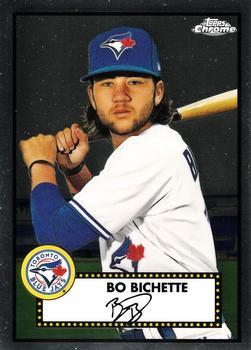 #199 Bo Bichette - Toronto Blue Jays - 2021 Topps Chrome Platinum Anniversary Baseball