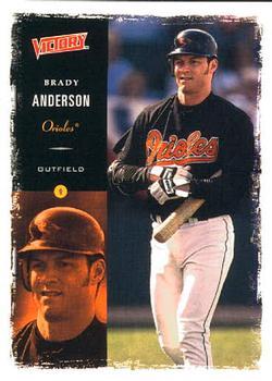 #199 Brady Anderson - Baltimore Orioles - 2000 Upper Deck Victory Baseball