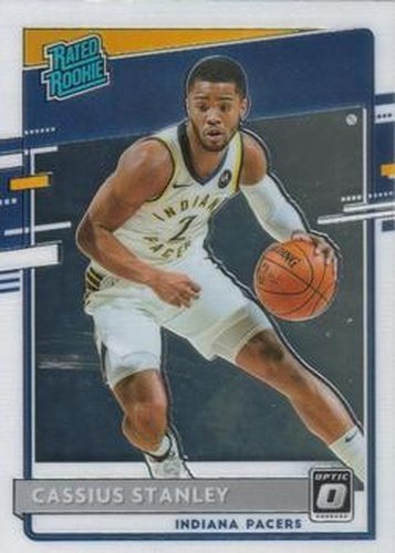 #199 Cassius Stanley - Indiana Pacers - 2020-21 Donruss Optic Basketball