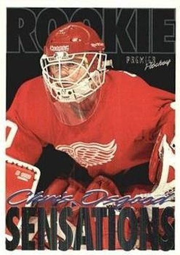 #199 Chris Osgood - Detroit Red Wings - 1994-95 Topps Premier Hockey