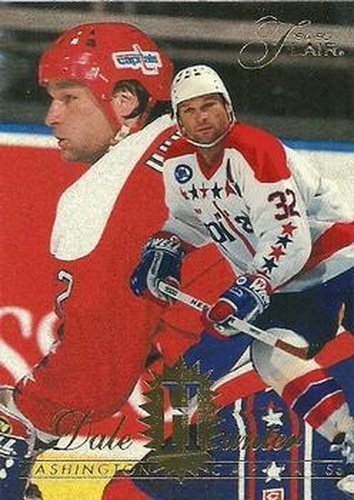 #199 Dale Hunter - Washington Capitals - 1994-95 Flair Hockey