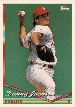 #199 Danny Jackson - Philadelphia Phillies - 1994 Topps Baseball