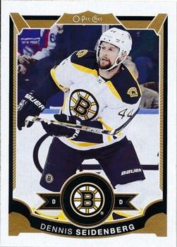 #199 Dennis Seidenberg - Boston Bruins - 2015-16 O-Pee-Chee Hockey
