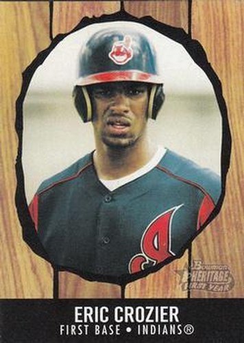 #199 Eric Crozier - Cleveland Indians - 2003 Bowman Heritage Baseball