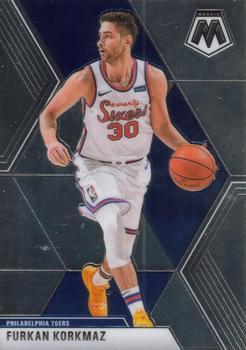 #199 Furkan Korkmaz - Philadelphia 76ers - 2019-20 Panini Mosaic Basketball