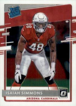 #199 Isaiah Simmons - Arizona Cardinals - 2020 Donruss Optic Football