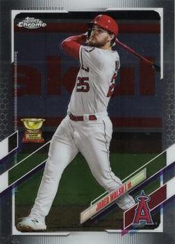 #199 Jared Walsh - Los Angeles Angels - 2021 Topps Chrome Baseball