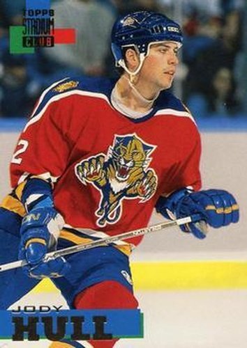 #199 Jody Hull - Florida Panthers - 1994-95 Stadium Club Hockey