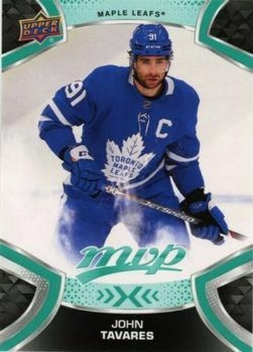 #199 John Tavares - Toronto Maple Leafs - 2021-22 Upper Deck MVP Hockey