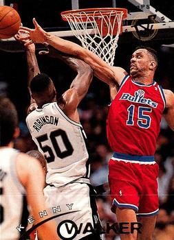 #199 Kenny Walker - Washington Bullets - 1994-95 Stadium Club Basketball