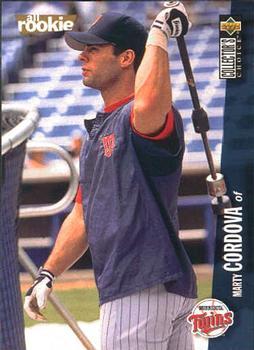 #199 Marty Cordova - Minnesota Twins - 1996 Collector's Choice Baseball